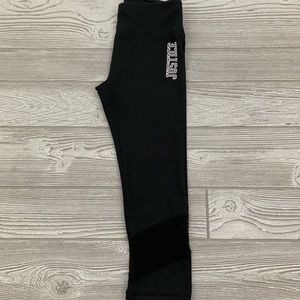 EUC Justice Active Crop Leggings Size 10